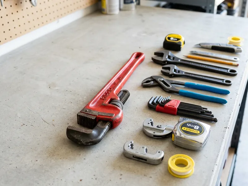 Professional plumbers in Wyoming equipped with top-tier tools for residential and commercial plumbing services.